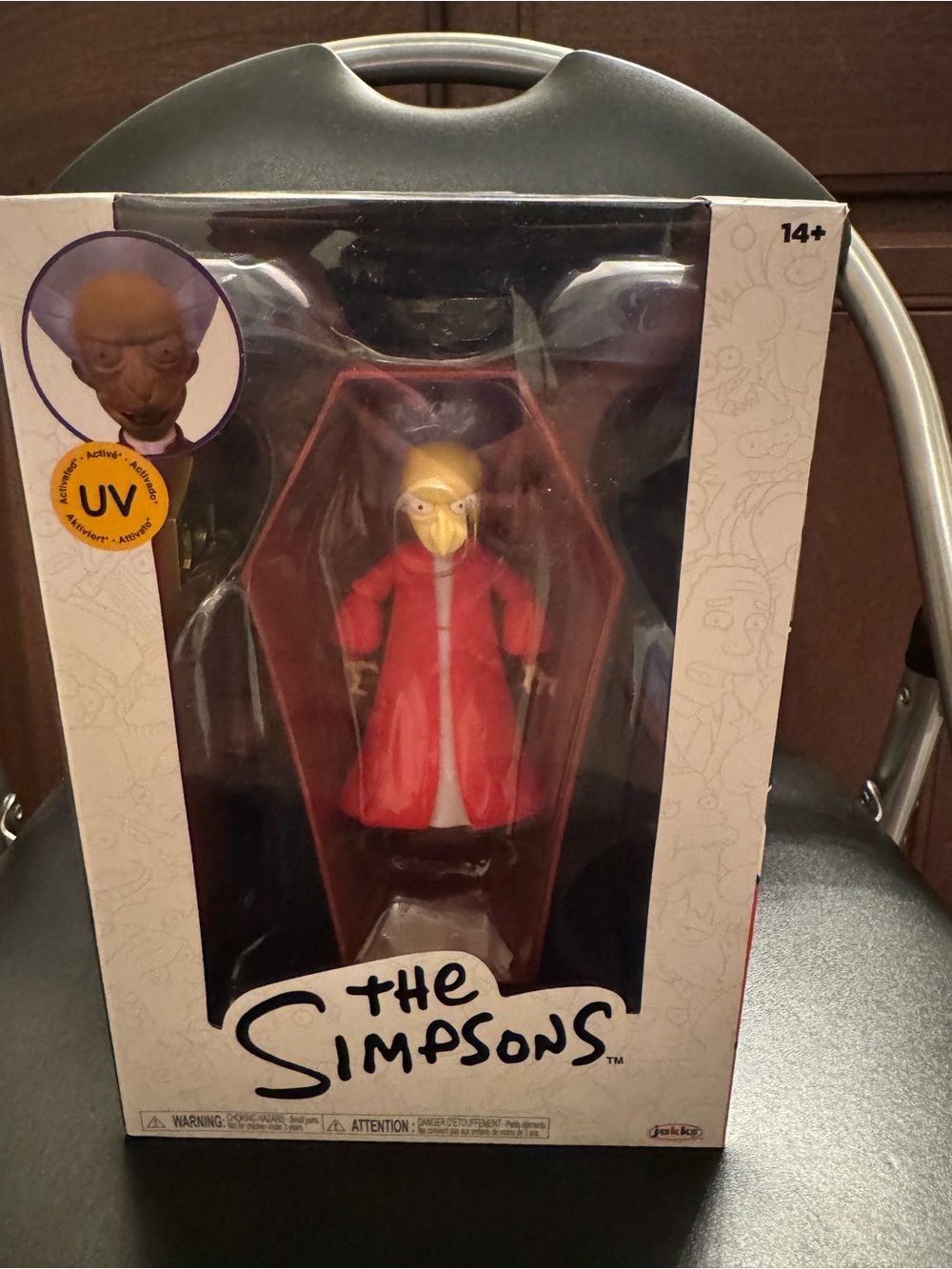UV Mr. Burns Red Robe Collectible Figure